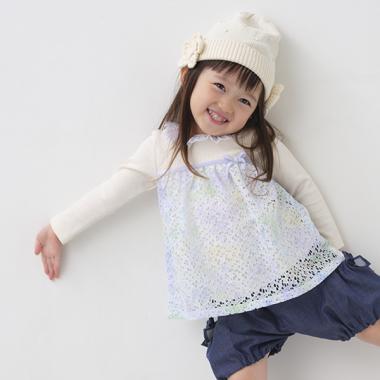 フラワーレースチュニック