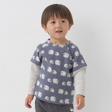 オーガニックジャカードプルオーバー