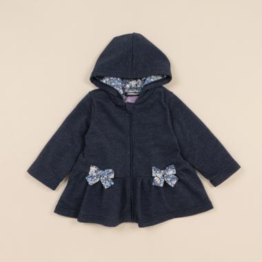 ラメ裏毛3WAYブルゾン