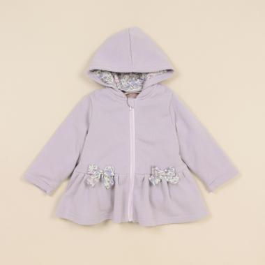 ラメ裏毛3WAYブルゾン