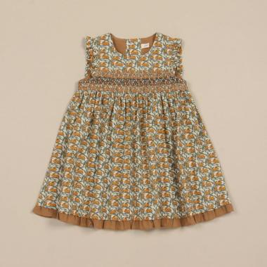 Cotton Tailスモッキングジャンパースカート【日本製】