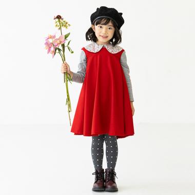 サーキュラージャンパースカート【日本製】