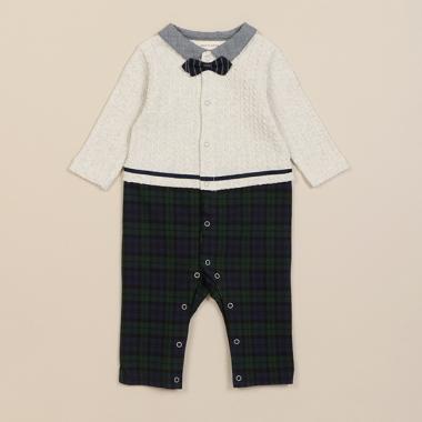 ケーブルレイヤードカバーオール【日本製】