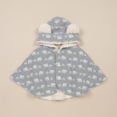 オーガニックジャカードマント【日本製】