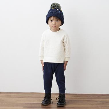 Wフェイスパンツ