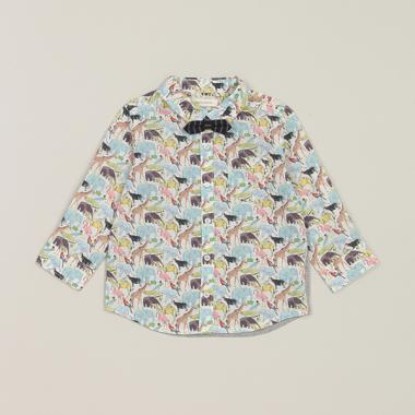 キューフォーザズー蝶ネクタイつきシャツ【日本製】