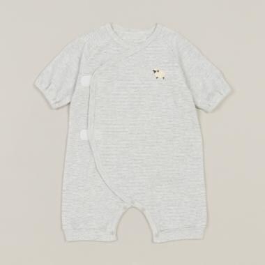 ヒツジ刺しゅうNEWBORNウェア【日本製】