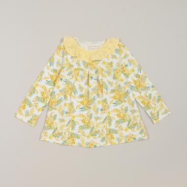 ミモザ長袖Tシャツ