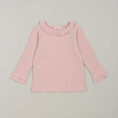 メローフリル長袖Tシャツ