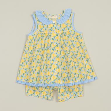 チューリップ柄セットアップ