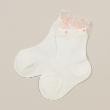 チュールドットソックス【日本製】