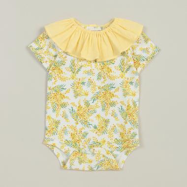 スタイつきミモザボディスーツ