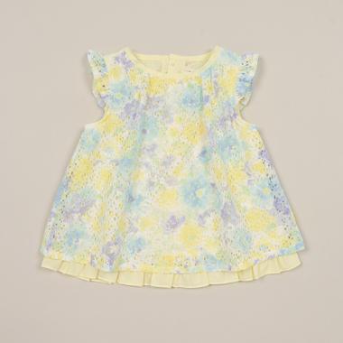 フラワーレースチュニック【日本製】