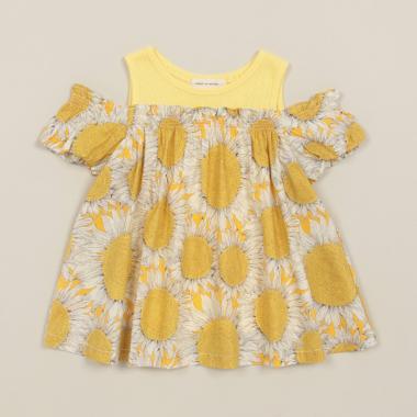 Hello Sunshineオフショルチュニック【日本製】