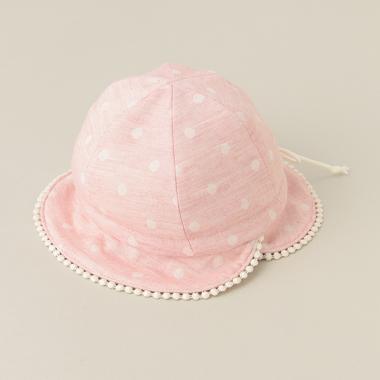 【オーガニック】ガーゼリバーシブル帽子【日本製】