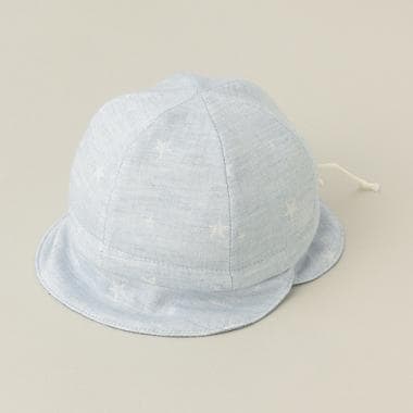 【オーガニック】ガーゼリバーシブル帽子【日本製】