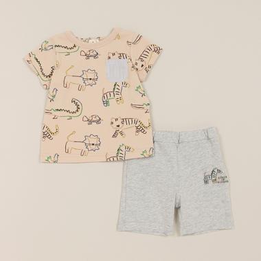 color animalベビースーツ