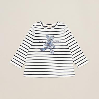 リバティくまボーダープルオーバー