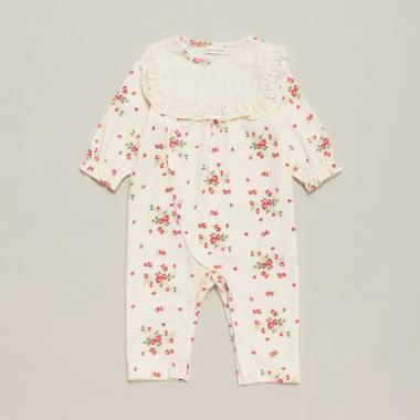 【オーガニック】野イチゴカバーオール