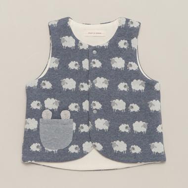 【オーガニック】ジャカードベスト