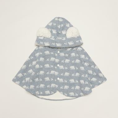 【オーガニック】ジャカードマント