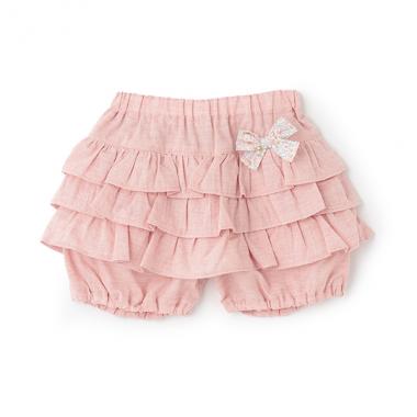 【オーガニック】フリルショートパンツ