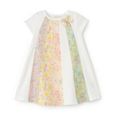 リバティパッチワークワンピース