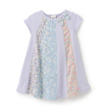 リバティパッチワークワンピース