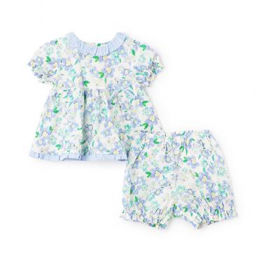 ブロードプリントベビースーツ