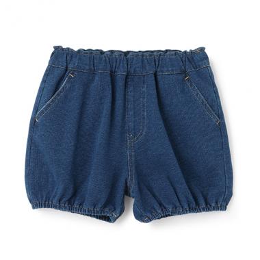ニットデニムクマショートパンツ