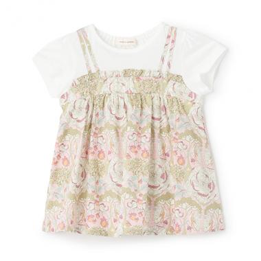 シンディーズガーデンレイヤードチュニック【日本製】