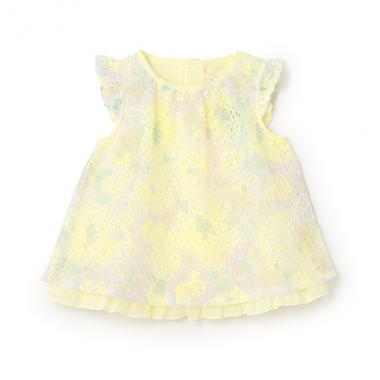 フラワーレースチュニック【日本製】