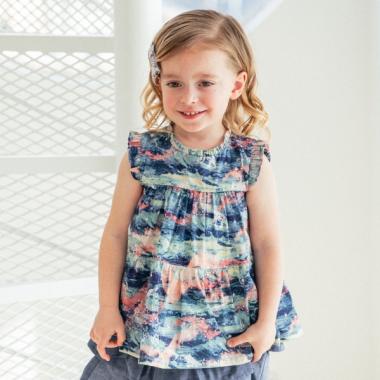 オーロラスカイチュニック【日本製】