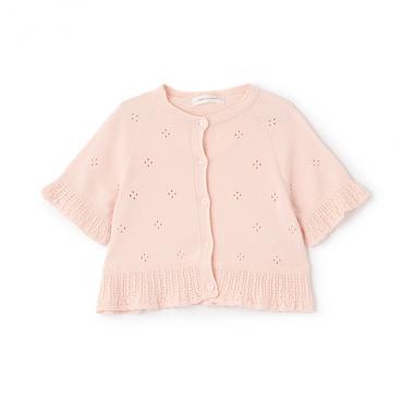 アイレットカーディガン【日本製】