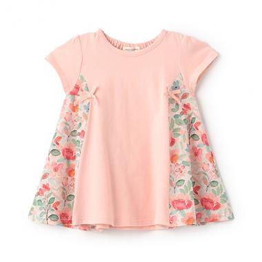 花柄キリカエチュニック