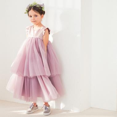 ボリュームチュールドレス