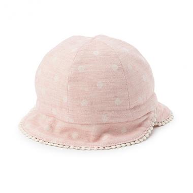 【オーガニック】ガーゼリバーシブル帽子