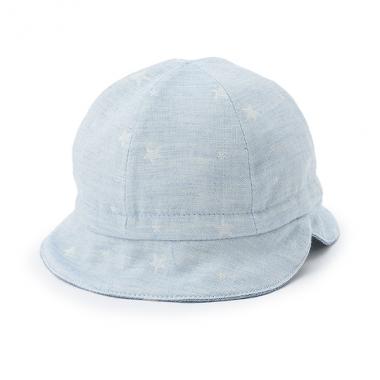 【オーガニック】ガーゼリバーシブル帽子
