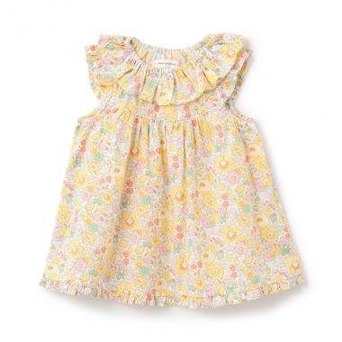 リバティフリルエプロン