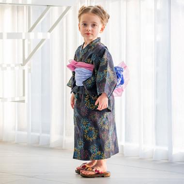 花火浴衣セット