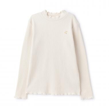 メローフリル長袖Tシャツ