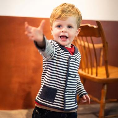 セーラーニットカーディガン【日本製】