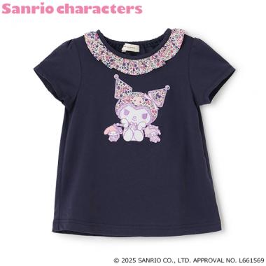 【クロミ】LibertyアップリケTシャツ