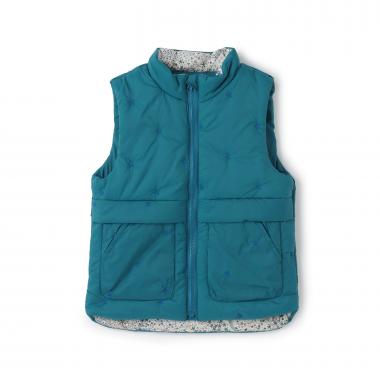 リバティアデラジャ星刺しゅうベスト