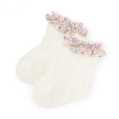 リバティフリルソックス【日本製】