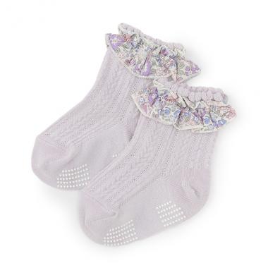 リバティフリルソックス【日本製】