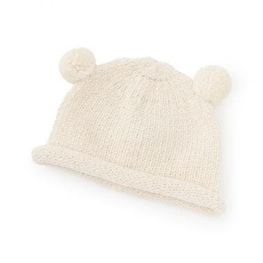 【オーガニック】モール糸帽子【日本製】