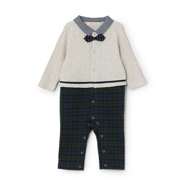 ケーブルレイヤードカバーオール【日本製】