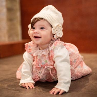 フラワーレースワンピーススーツ【日本製】