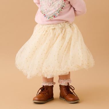 キラキラドットスカート